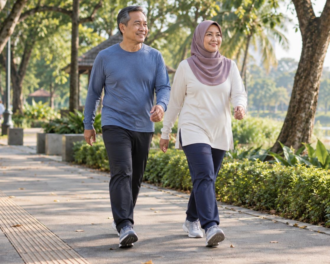 Tips Sehat di Usia 50 Tahun, Mulai dari Jalan Kaki hingga Menjaga Waktu Tidur